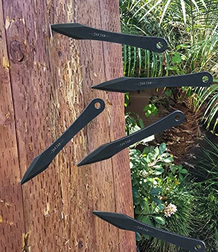 JXE JXO 9.4" Stainless Steel Spinning Spikes with Nylon Sheath