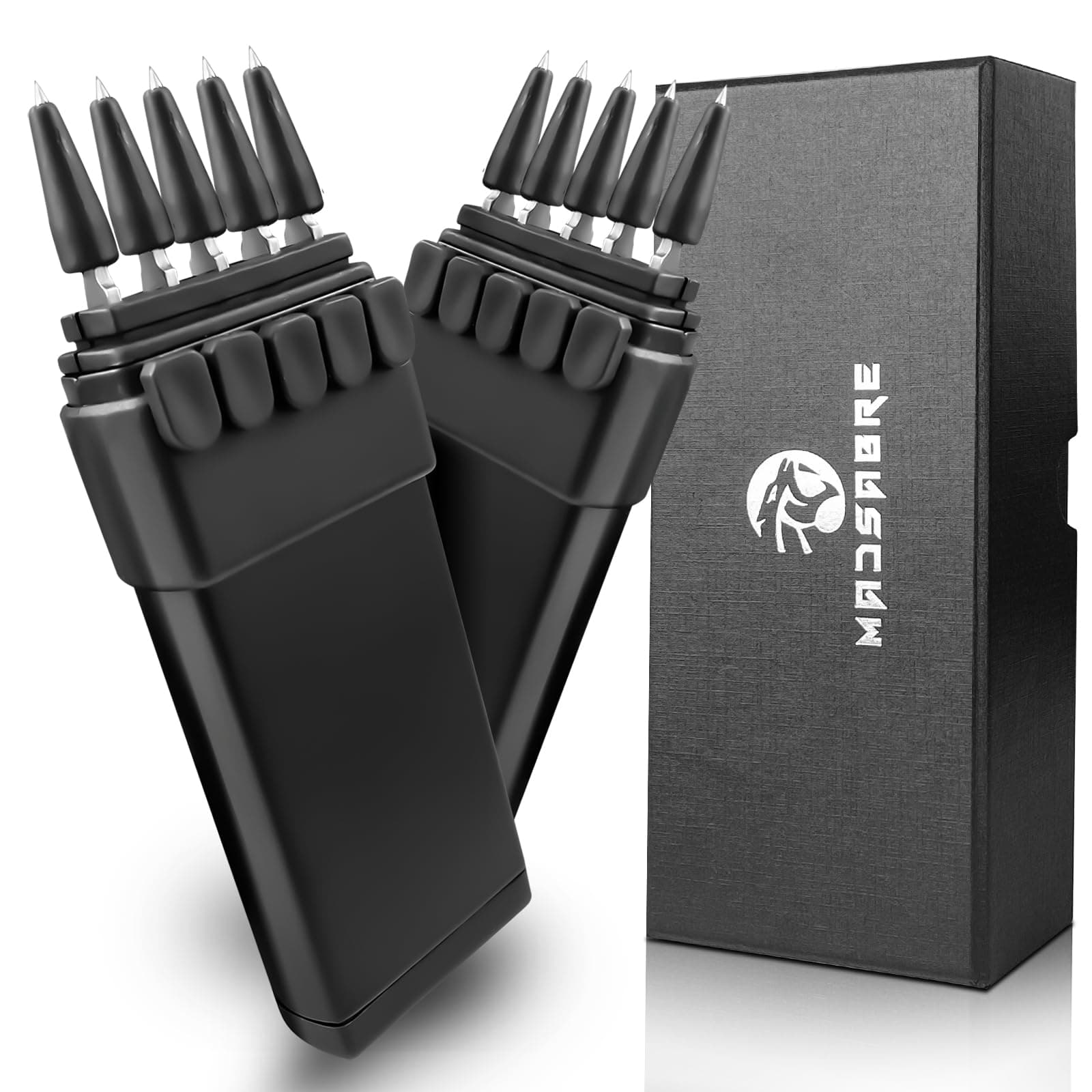 MADSABRE Metal Dart Launcher: Accurate Shooting for Hunting, Camping, and Self-Defense