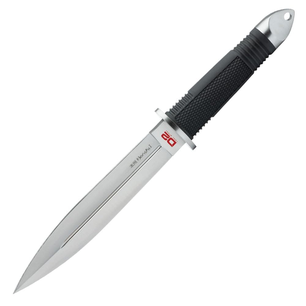 Honshu D2 Fighter Knife | D2 Tool Steel Blade, Full Tang, Rubberized Grip | 7.5" Blade, 13.25" Overall