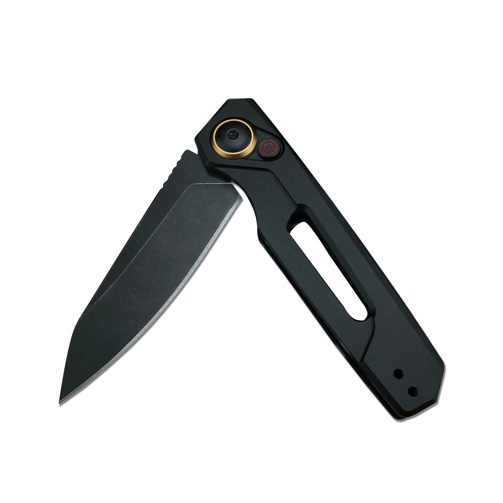 EDC SpeedSafe Assisted Opening Push Button Lock Pocket Knife for Outdoor Multifunctional Use