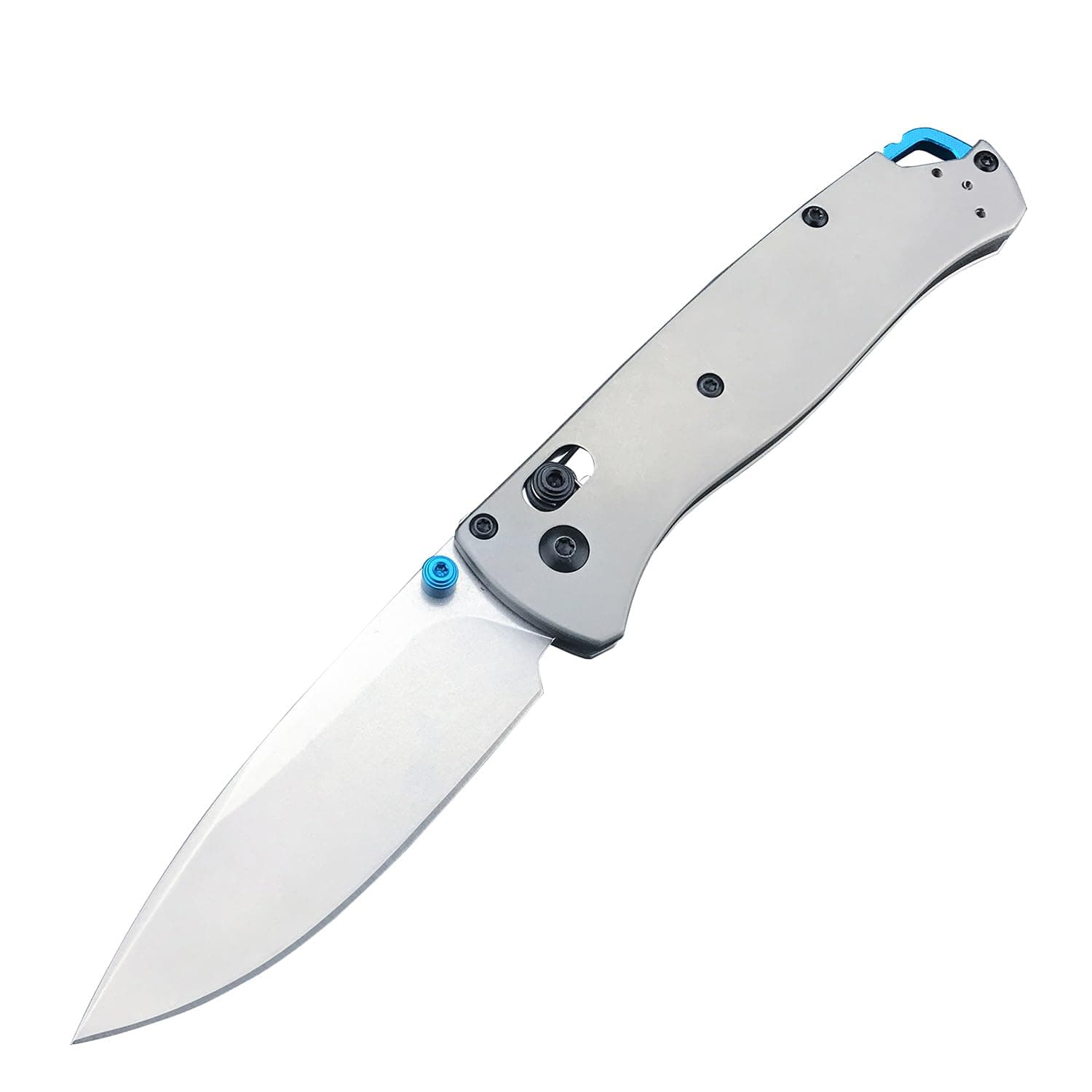 Titanium Folding Pocket Knife with Axis Lock, 3.15 440C Blade, for Outdoor, Survival and Camping