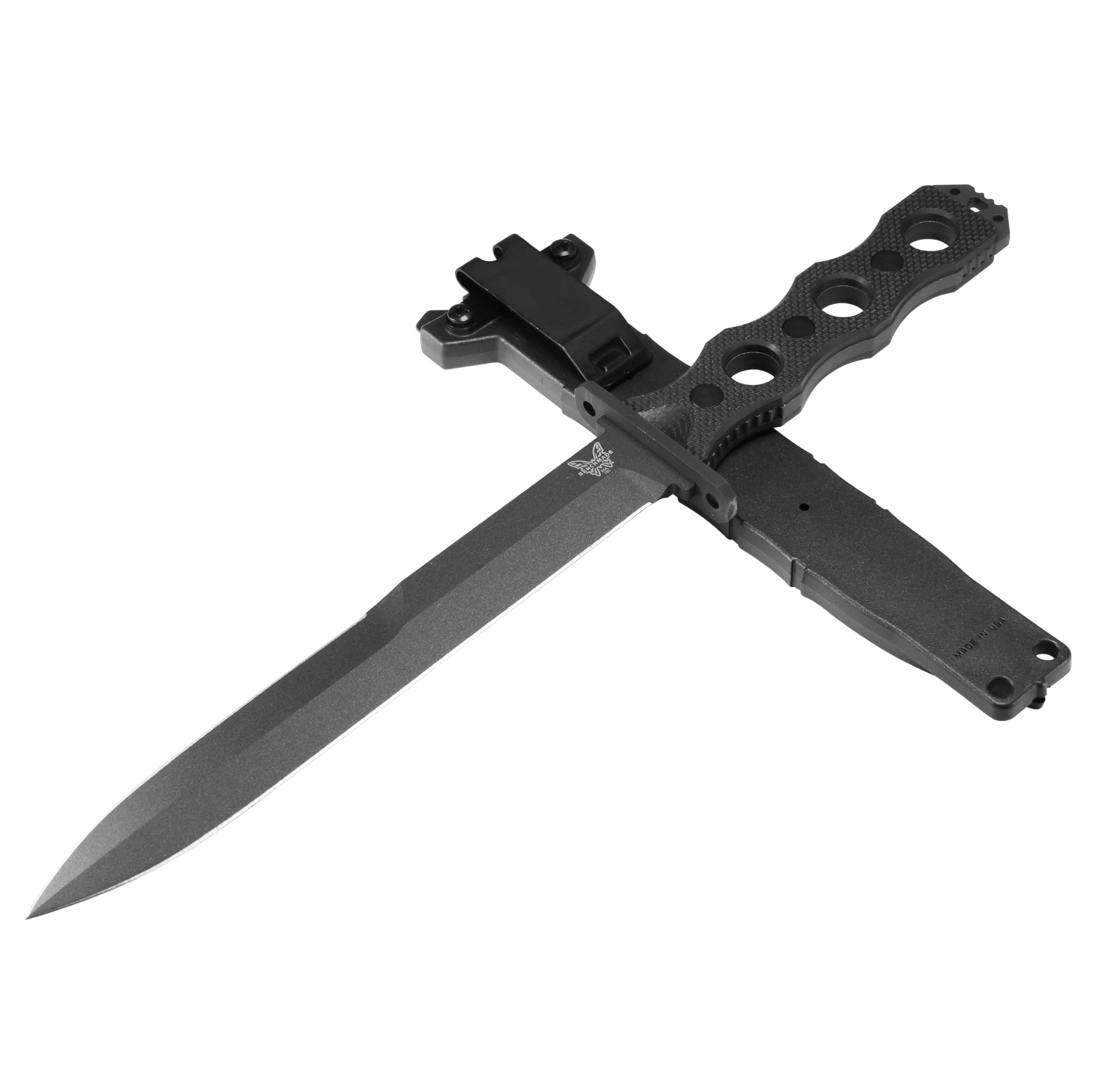 Benchmade 185BK SOCP Black G10 Handle Tactical Knife