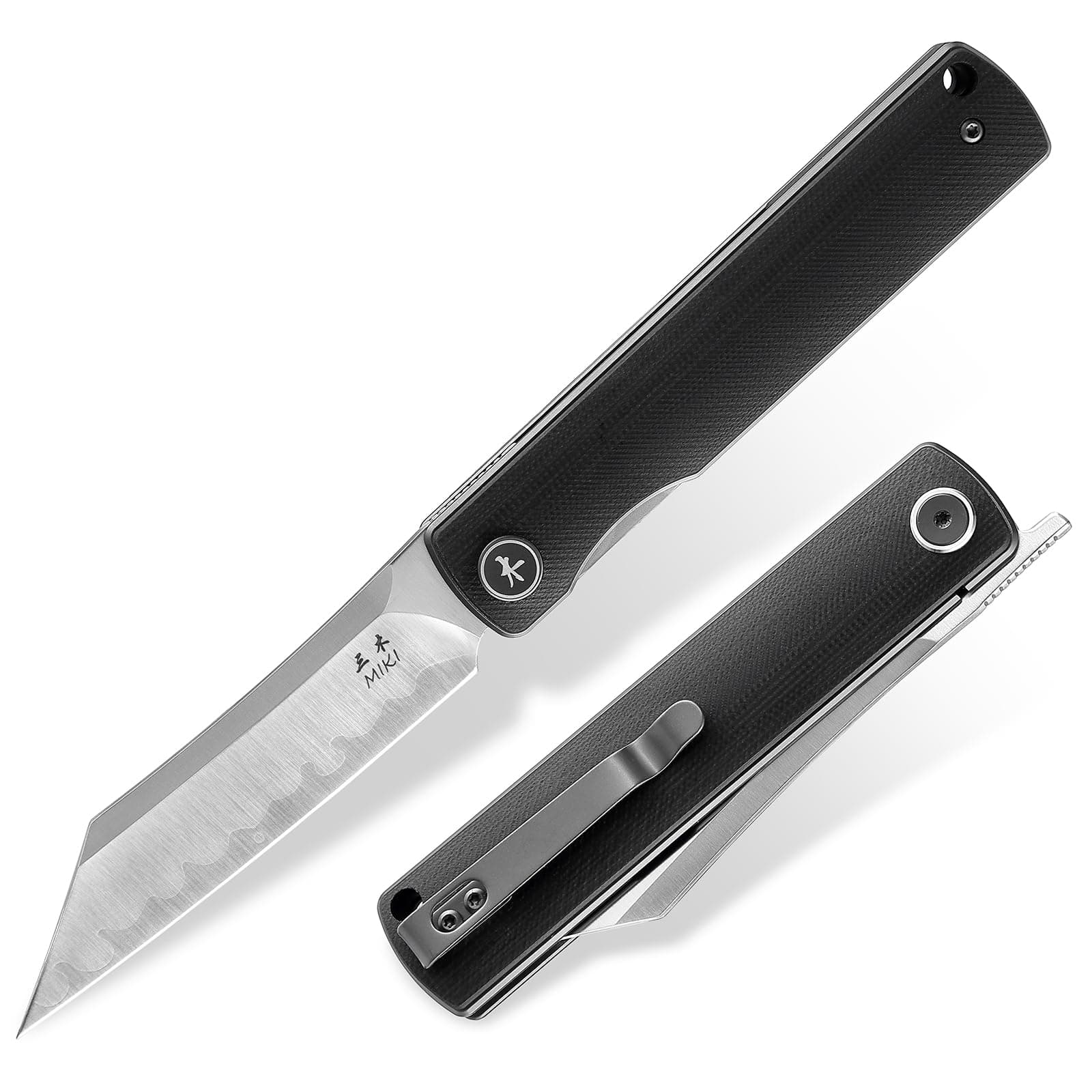 Miki Camping Pocket Folding Knife, SLD-MAGIC Steel, G10 Handle